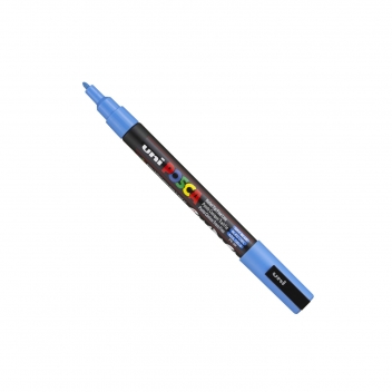 PC3M BCI - 4902778036822 - Posca - Marqueur Posca Bleu ciel PC3M Pointe conique fine