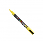 Marqueur Posca Jaune PC3M Pointe conique fine