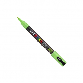 PC3M VP - 4902778036808 - Posca - Marqueur Posca Vert pomme PC3M Pointe conique fine