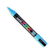 Marqueur Posca Bleu clair PC5M Pointe conique moyenne