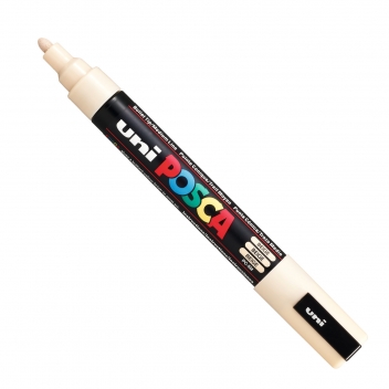 PC5M BE - 4902778107461 - Posca - Marqueur Posca Beige PC5M Pointe conique moyenne