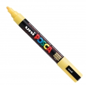 Marqueur Posca Jaune paille PC5M Pointe conique moyenne