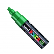 Marqueur Posca Vert foncé PC8K Pointe large biseautée