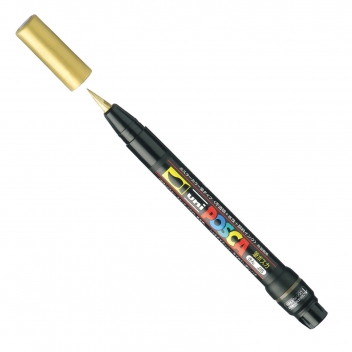 PCF350 OR - 4902778665831 - Posca - Marqueur Posca or PCF350 Pointe pinceau