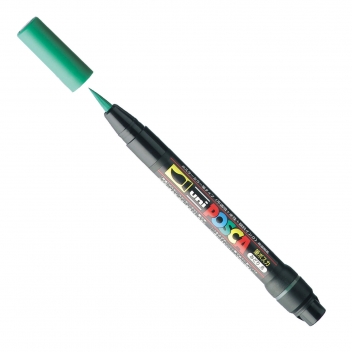 PCF350 V - 4902778559734 - Posca - Marqueur Posca Vert PCF350 Pointe pinceau