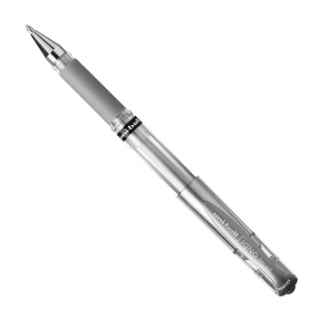 UM153 AR - 4902778665206 - Signo - Stylo roller Signo broad Ecriture large Argenté