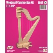 Maquette en bois Harpe