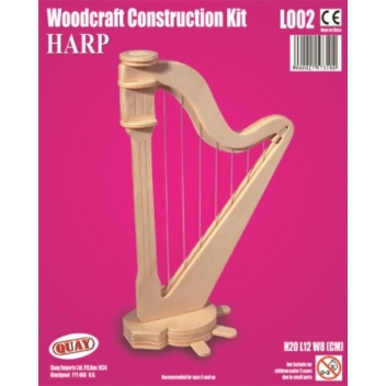 L002 - 5060027573180 - Quay - Maquette en bois Harpe - 2