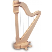 Maquette en bois Harpe