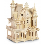 Maquette en bois Fantasy Villa (manoir)