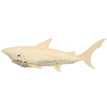 E001 - 5060027570011 - Quay - Maquette en bois Requin