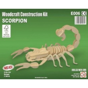 E006 - 5060027570035 - Quay - Maquette en bois Scorpion - 2