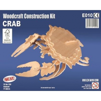 E010 - 5060027570998 - Quay - Maquette en bois Crabe - 2