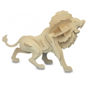 Maquette en bois Lion