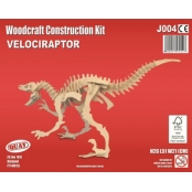 Maquette en bois Petit vélociraptor