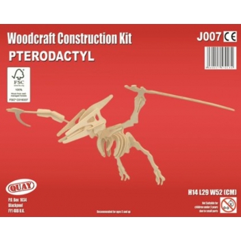 J007 - 5060027570134 - Quay - Maquette en bois Petit ptérodactyle - 2