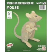 Maquette en bois Souris