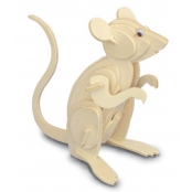 Maquette en bois Souris