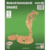 Maquette en bois Serpent