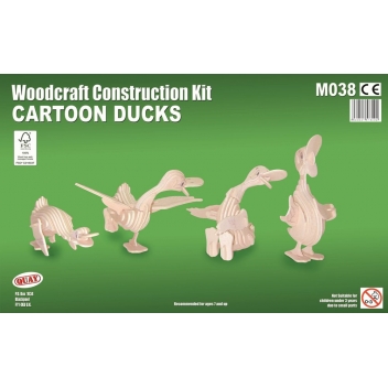 M038 - 5060027573104 - Quay - Maquette en bois Canard - 2