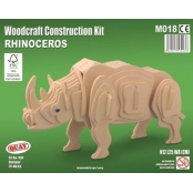 Maquette en bois Rhinocéros
