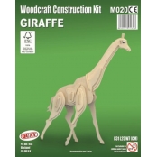 Maquette en bois Girafe