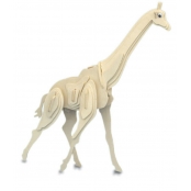 Maquette en bois Girafe