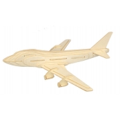 Maquette en bois Avion Boeing 747