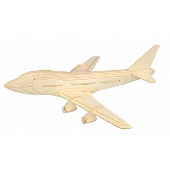 P039 - 5060027570547 - Quay - Maquette en bois Avion Boeing 747