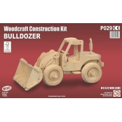 Maquette en bois Bulldozer