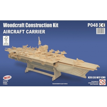 P048 - 5060027570608 - Quay - Maquette en bois Porte-avions - 2