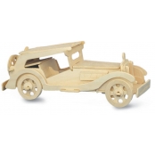 Maquette en bois Voiture ancienne Années 30