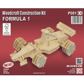 Maquette en bois Voiture Formule 1