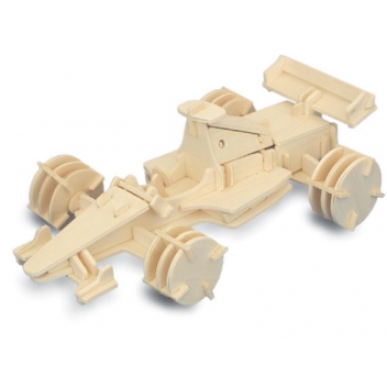P081 - 5060027570769 - Quay - Maquette en bois Voiture Formule 1