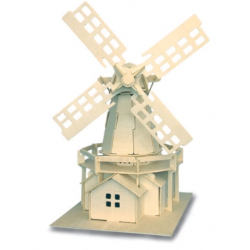 P056 - 5060027570646 - Quay - Maquette en bois Moulin à vent