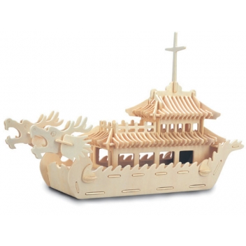P085 - 5060027570783 - Quay - Maquette en bois Bateau dragon