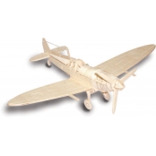 Maquette en bois Avion (Spitfire)