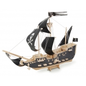 Maquette en bois Bateau pirate