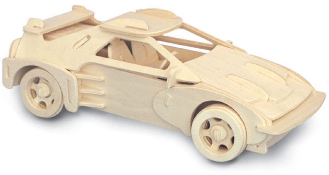 Maquette en bois Voiture de course (F40 GT) - Quay référence P065