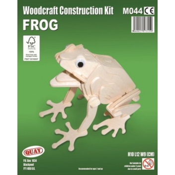M044 - 5060027573159 - Quay - Maquette en bois Grenouille - 2