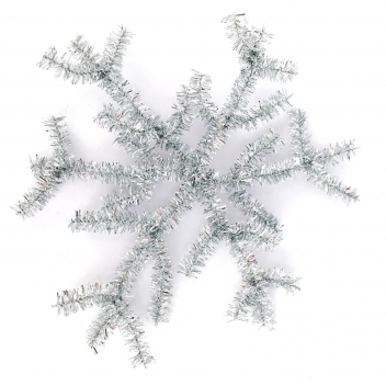 L776918 - 3701385301153 - Sodertex - Chenille Argent pailletée Ø 6 mm 10 m - 2