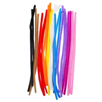 L755912 - 3701385300903 - Sodertex - Chenille assortiment Ø 8 mm 30 cm 25 pièces - 4