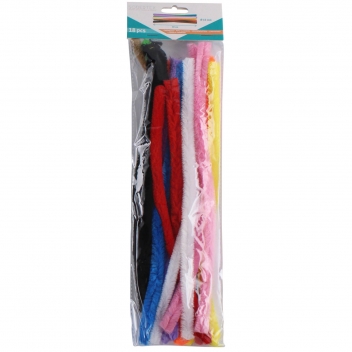 L751908 - 3701385300927 - Sodertex - Chenille assortiment Ø 15 mm 30 cm 18 pièces - 2