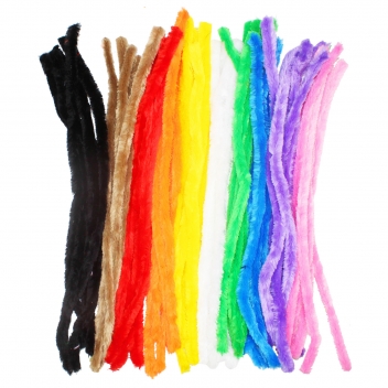 L752909 - 3701385301481 - Sodertex - Chenille assortiment Ø 20 mm 50 cm 50 pièces - 3