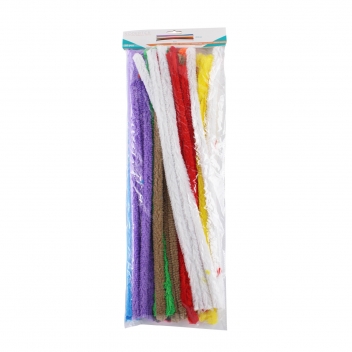 L752909 - 3701385301481 - Sodertex - Chenille assortiment Ø 20 mm 50 cm 50 pièces - 2