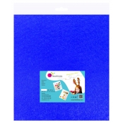 Feutrine 1 mm Polyester 45 x 50 cm Bleu électrique