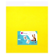 Feutrine 1 mm Polyester 45 x 50 cm Jaune