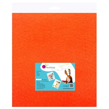 L172430 - 3900001724301 - Sodertex - Feutrine 1 mm Polyester 45 x 50 cm Orange