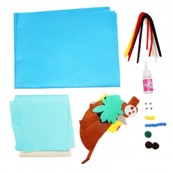 L603903 - 3701385302655 - Sodertex - Kit tableau en feutrine Coeur de pirate - 3