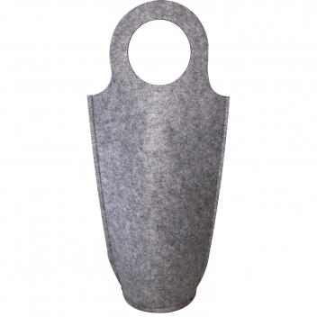 L281425 - 3701385303669 - Sodertex - Sac à bouteille en feutrine 3 mm Gris - 2